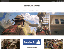 Tablet Screenshot of abingtonfire.net